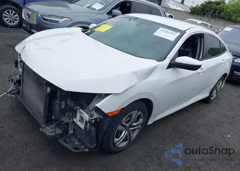 2017 Honda Civic Lx from USA, damaged, VIN 2HGFC2F53HH570583